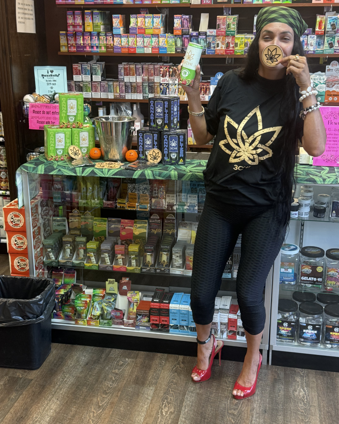 Ambassador sampling product with customer