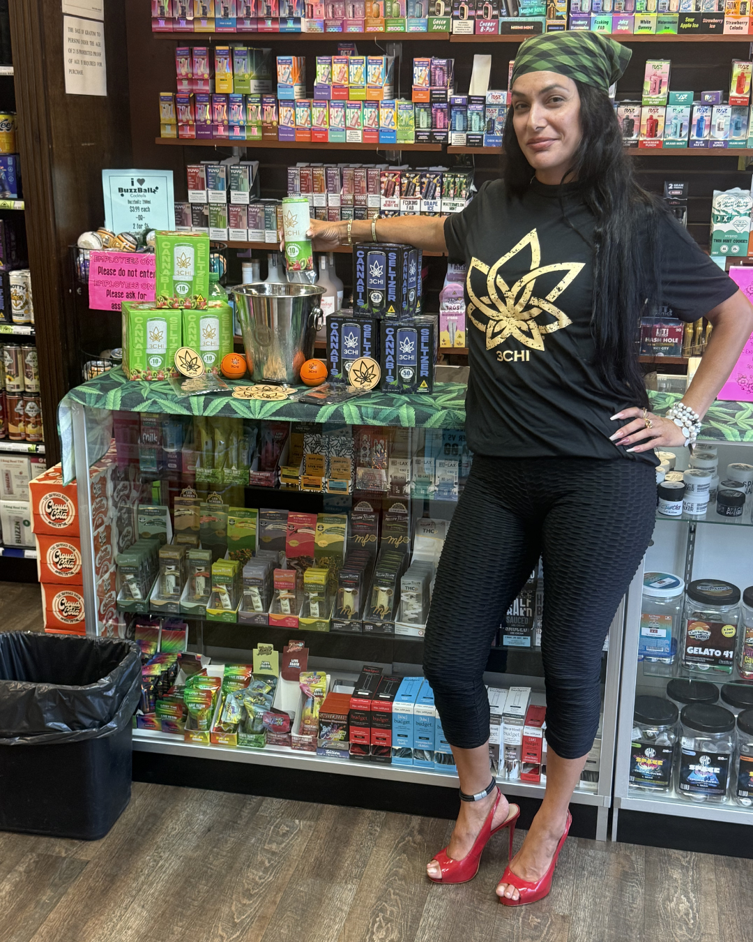 Greenline brand ambassador at activation