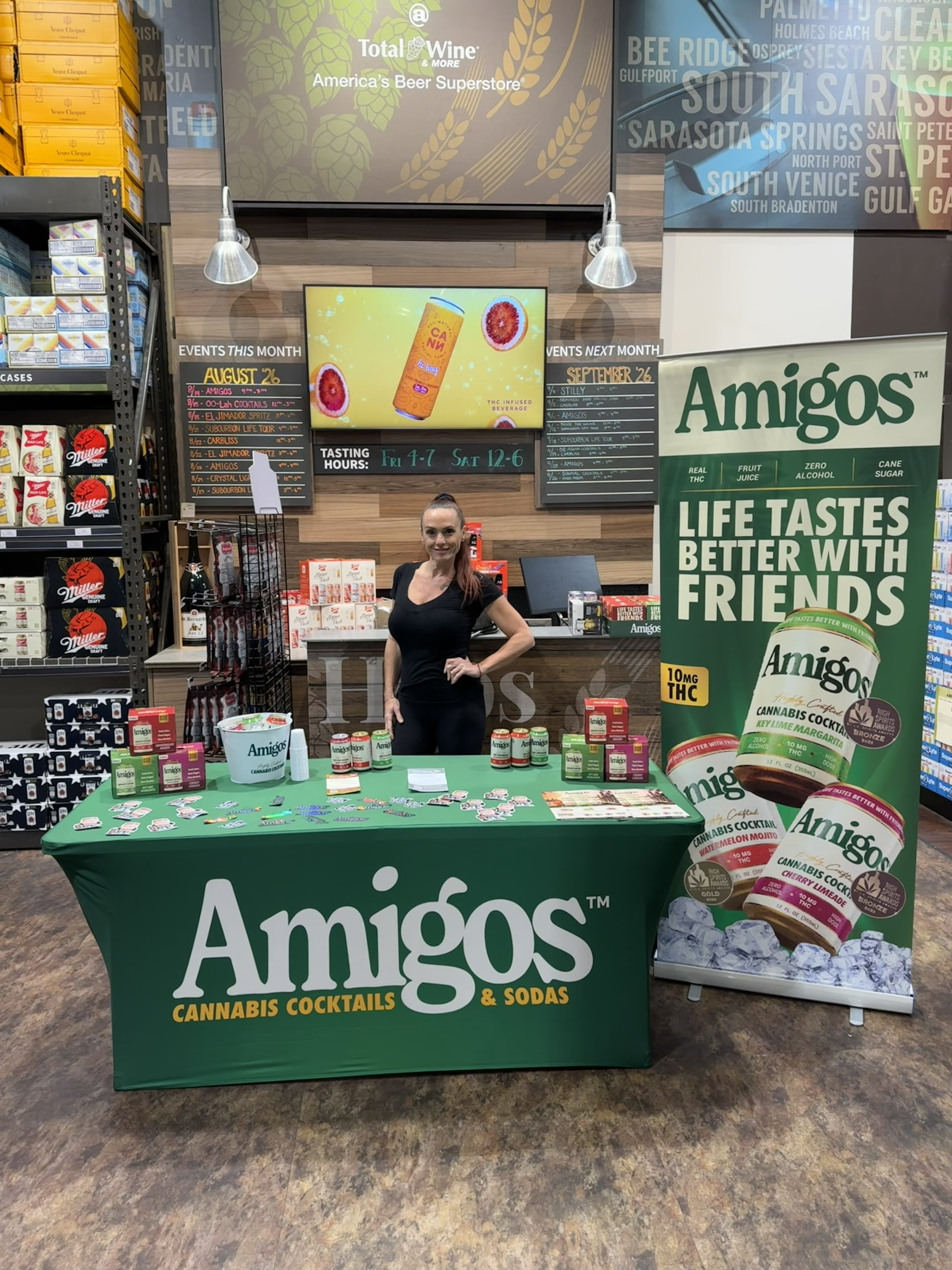 Brand ambassador in-store activation